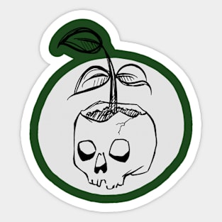 Naturally dead Sticker